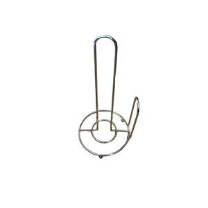 2 US Paper Towel Holder Countertop Kitchen Stand Stainless Steel READ!!!